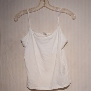 Cuddl Duds Classic White Camisole